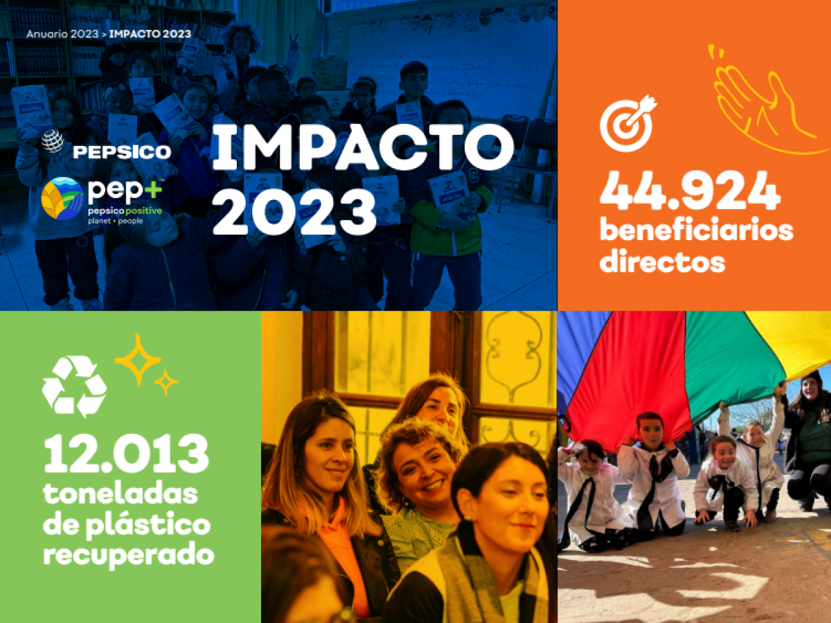 PepsiCo presenta su huella positiva: Anuario de Impacto Social 2023