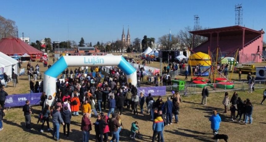 Inauguró el Parque Invernal Luján, una de las grandes propuestas para estas vacaciones de invierno