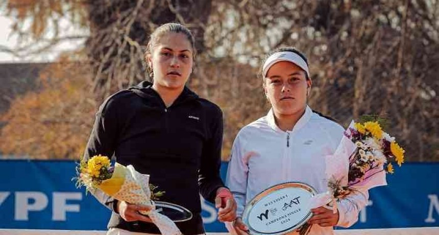 Finalizó el primer torneo de tenis internacional 