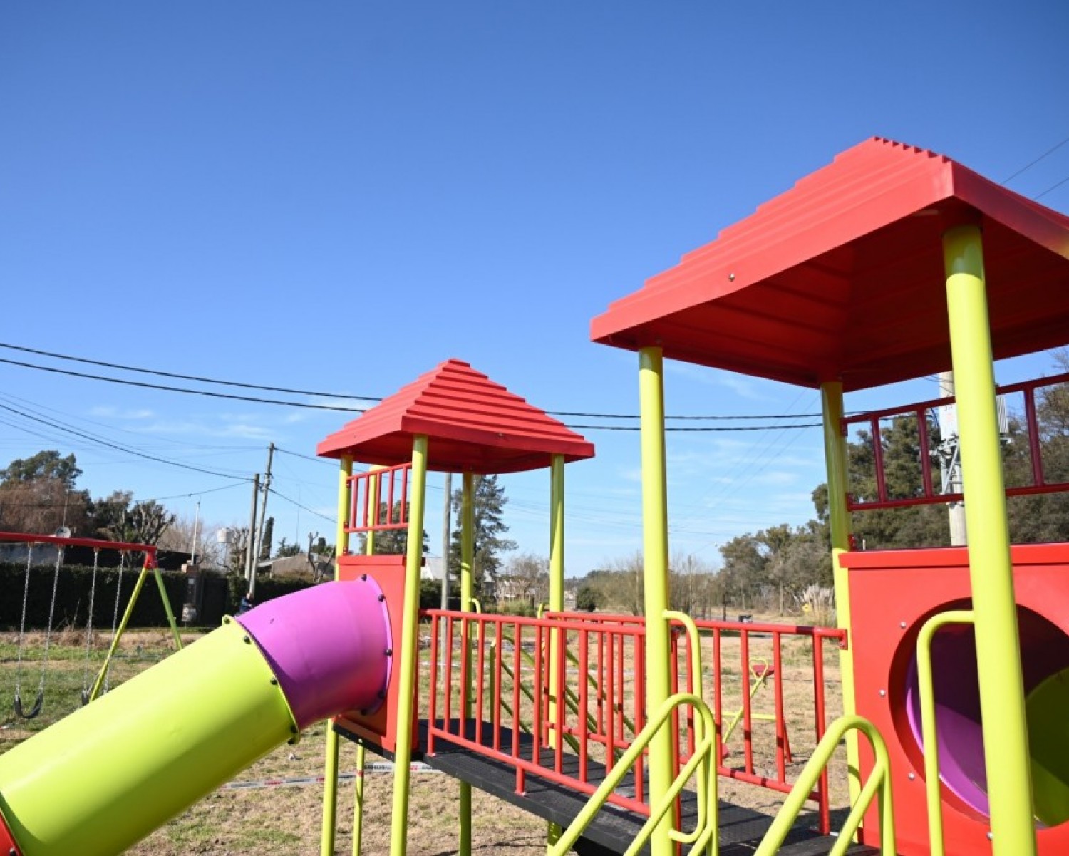 El Municipio construye una nueva plaza en el barrio Luna