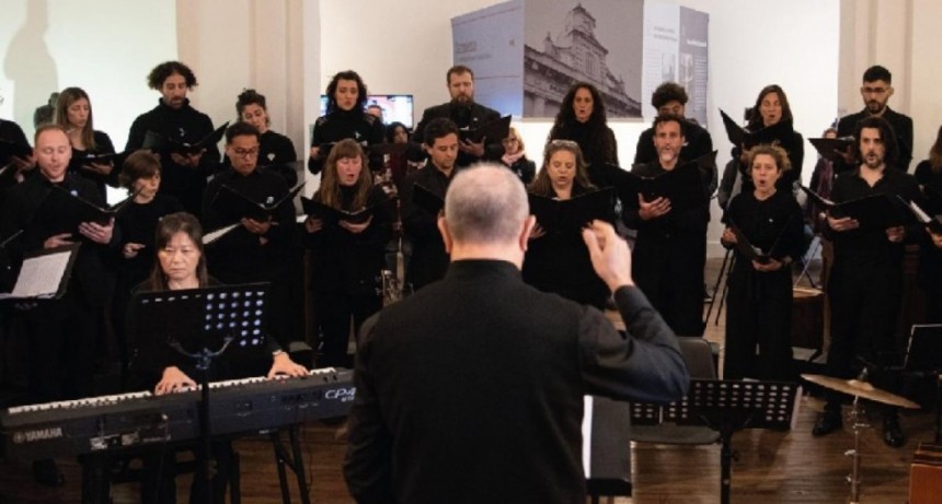 Concierto del Coro Nacional de Música Argentina en conmemoración al centenario de la muerte Juliàn Aguirre compositor argentino