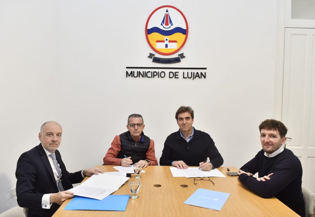 Se firmó el contrato de obra de la Terminal de Luján