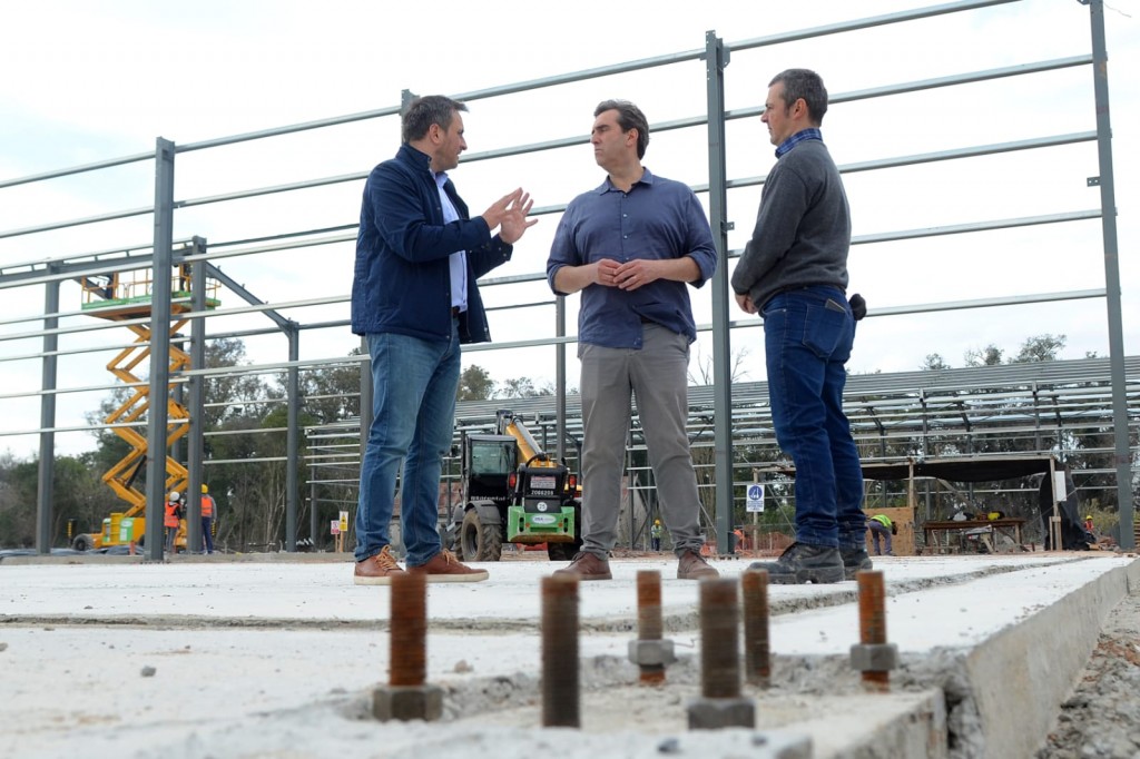 El Intendente y el Ministro Cabandié recorrieron las obras del Centro Ambiental de Luján 