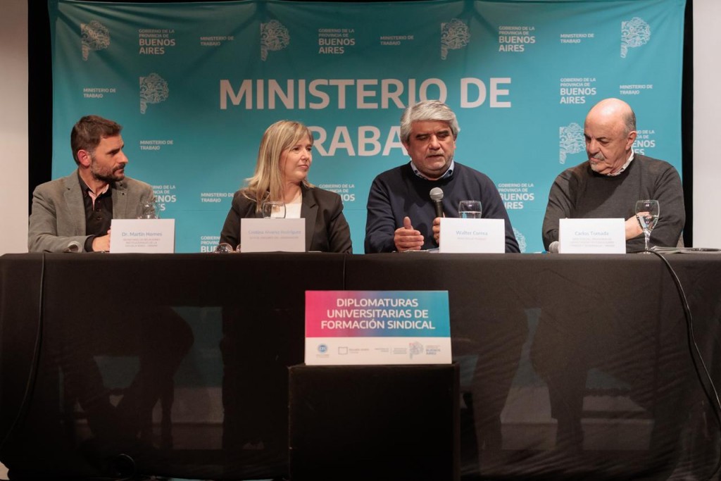 La Jefatura de Asesores y el Ministerio de Trabajo lanzaron diplomaturas universitarias de formación sindical