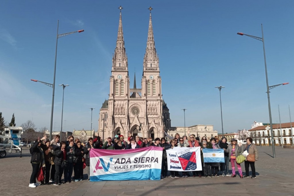 Adultos mayores: Luján lanzó el tour “Un día con la Fé y la historia”