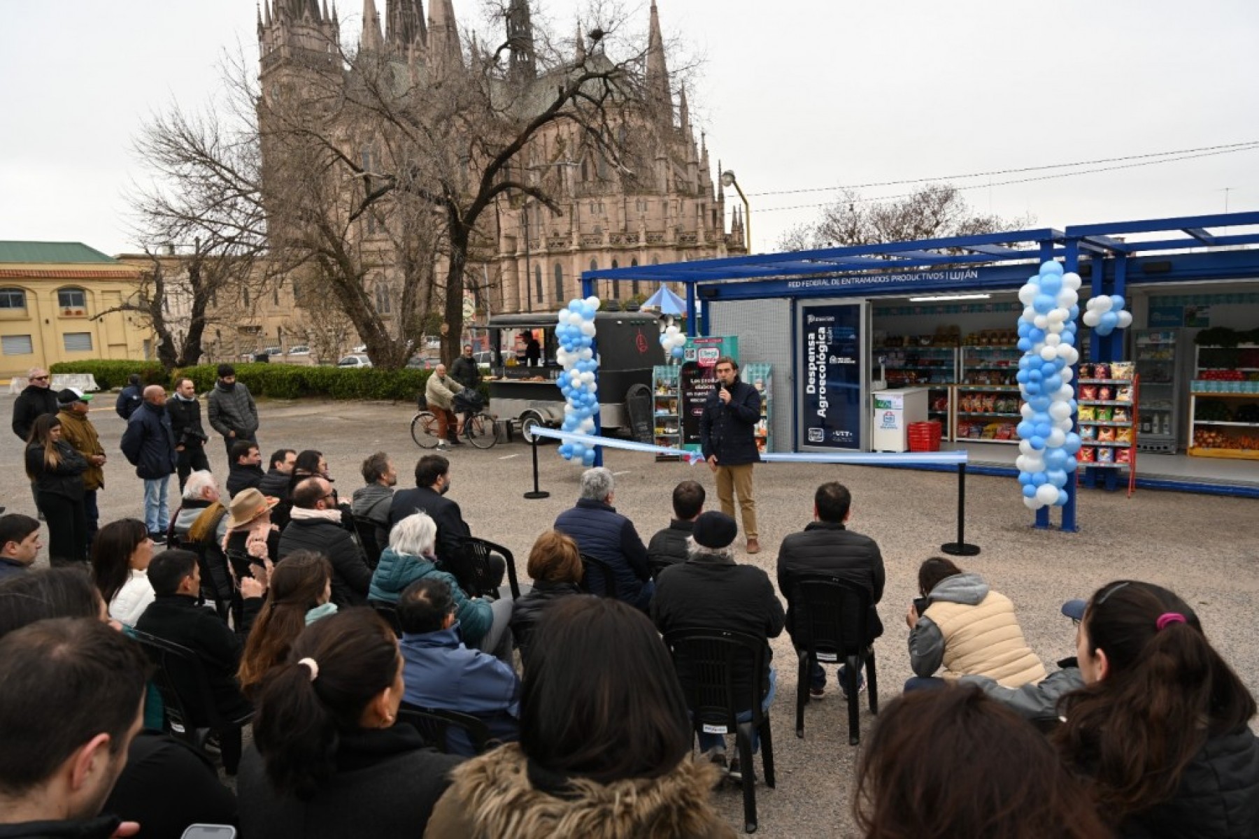 Se inauguró la Despensa Agroecológica en el Paseo Calelian 