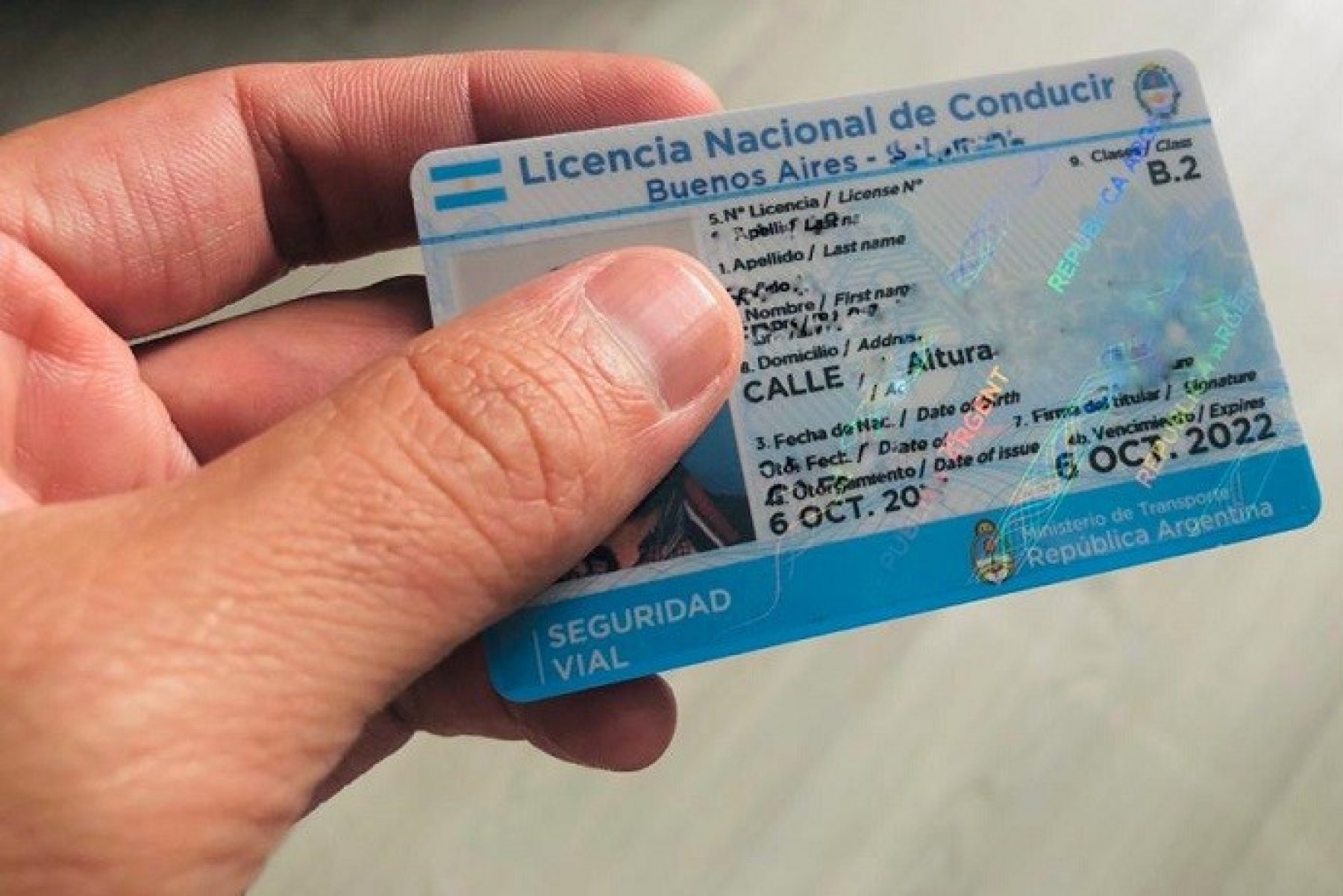 Licencias de Conducir: por falta de insumos de la ANSV, se entregarán certificados para circular