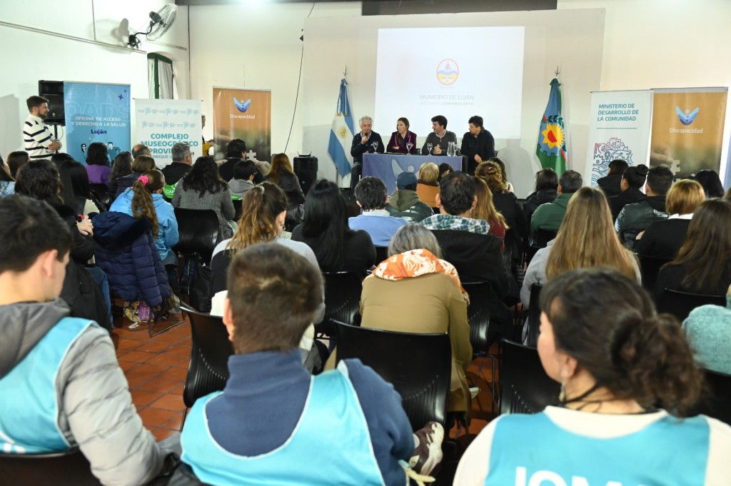 Se realizó en Luján la Asamblea del Consejo Regional de Discapacidad de la Provincia