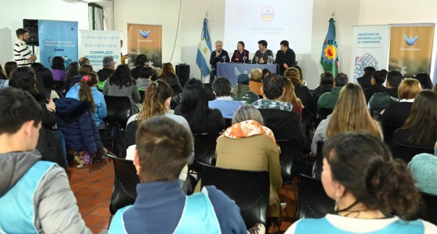 Se realizó en Luján la Asamblea del Consejo Regional de Discapacidad de la Provincia