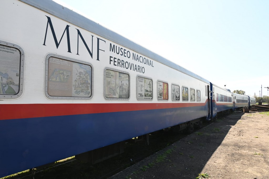 El Tren Museo Itinerante llega a la ciudad de Luján 