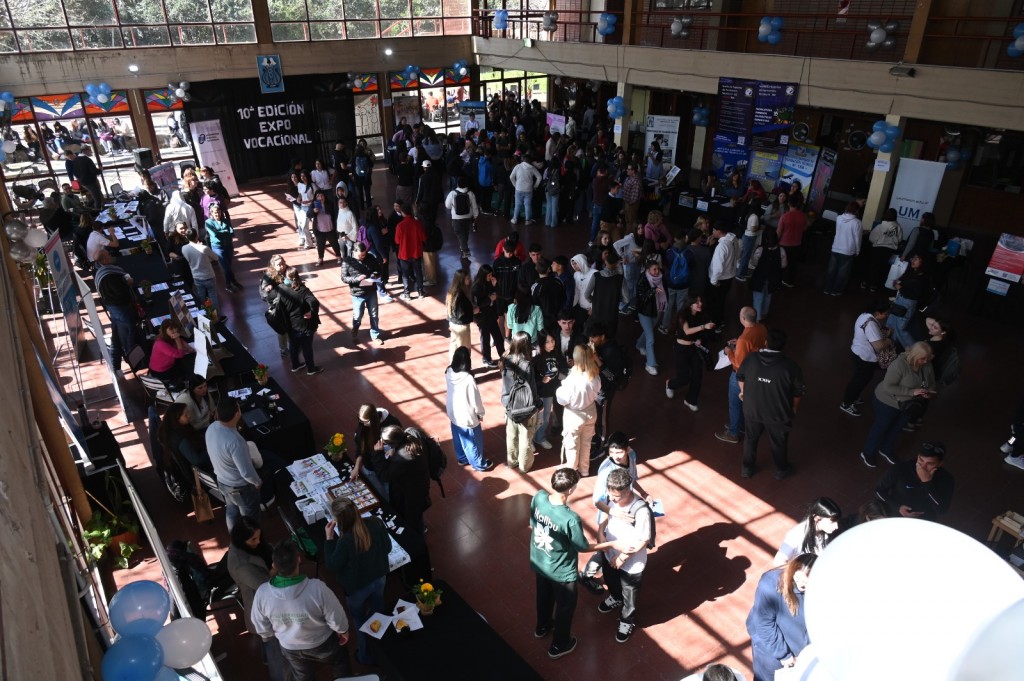 Más de 400 chicos y chicas participaron la décima edición de la Expo Vocacional 