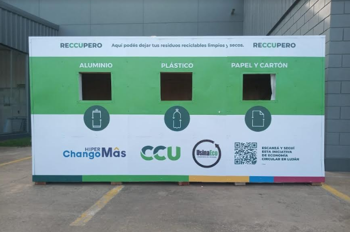 CCU, Unilever y GDN Argentina se alían para crear puntos  verdes en diferentes partes del país
