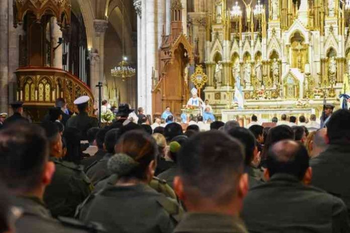 Se realizó la 20º Peregrinación Castrense a la Basílica de Luján
