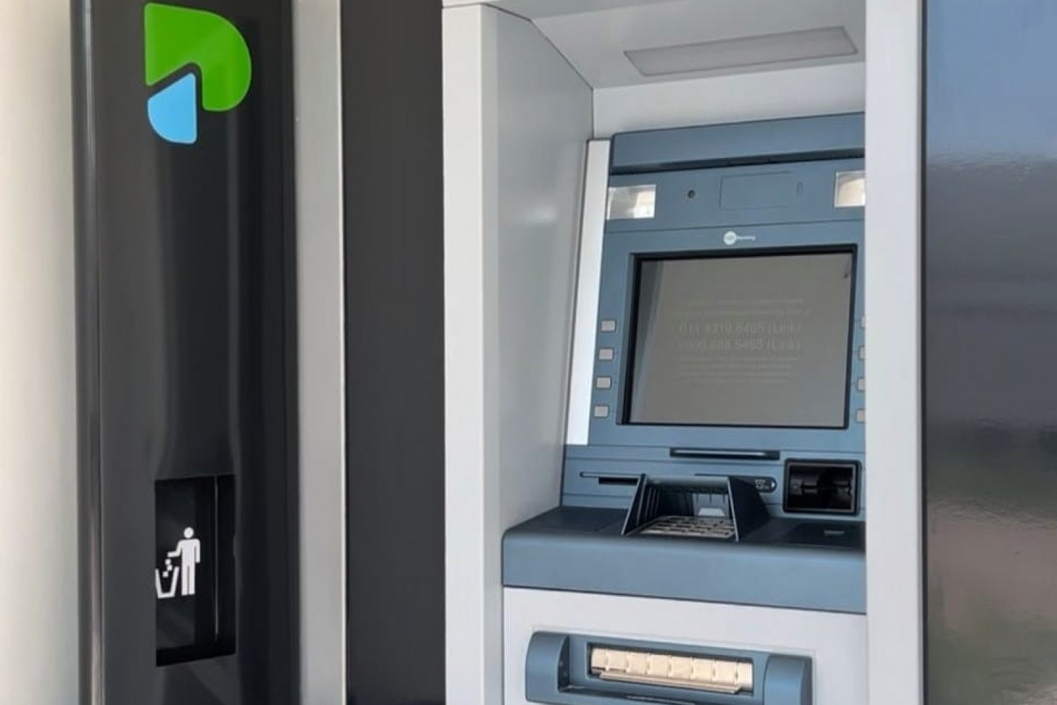 Comenzó a operar el nuevo cajero automático de Olivera 