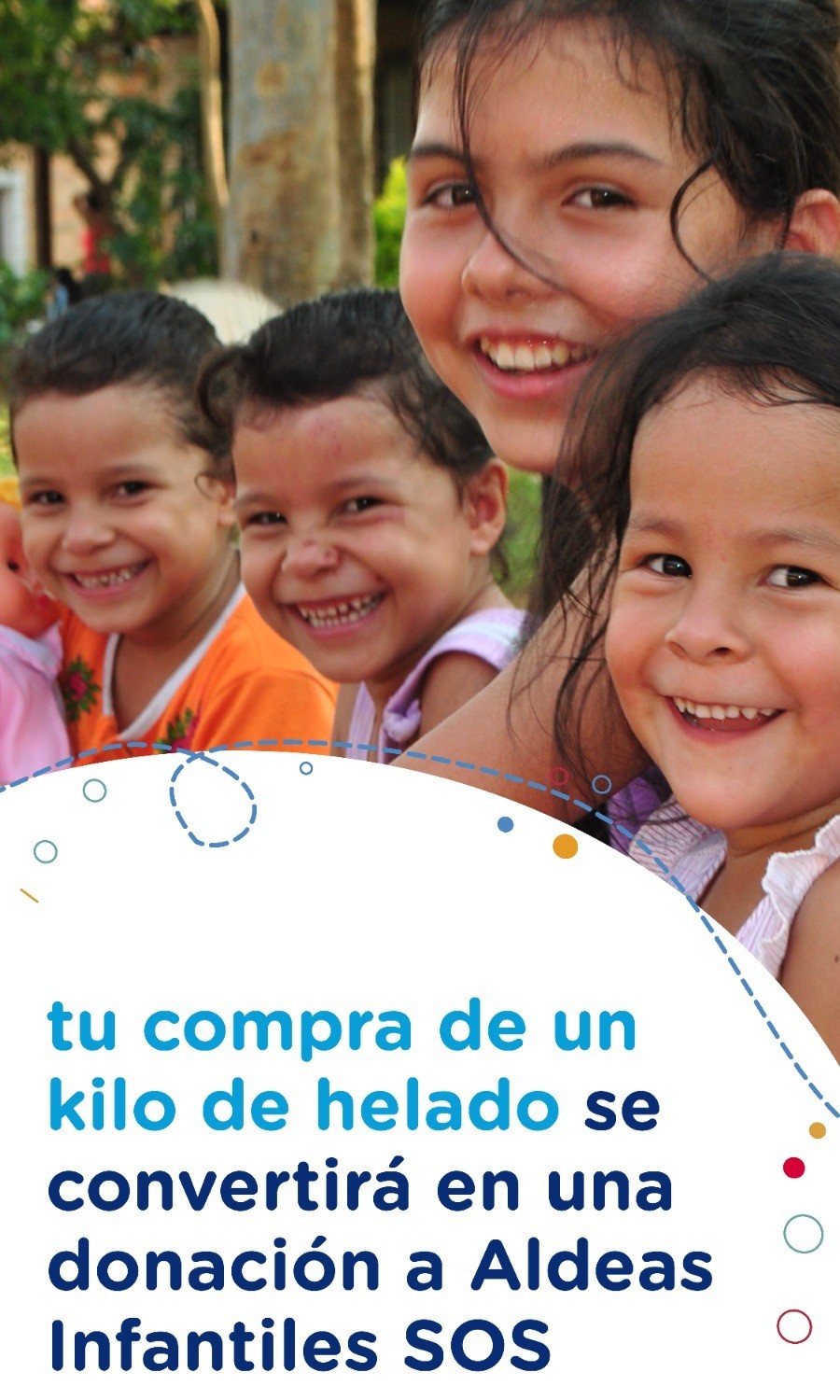 Grido sigue apostando en transformar miles de kilos de helado en sonrisas para  Aldeas Infantiles SOS Argentina