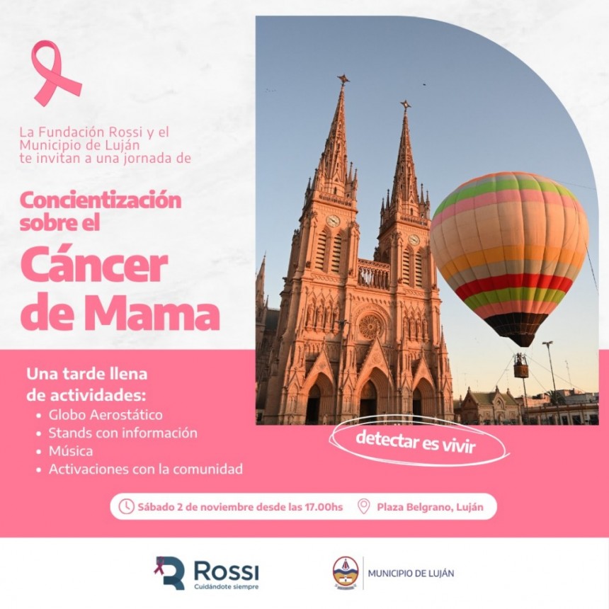 Jornada de concientización sobre el cáncer de mama 