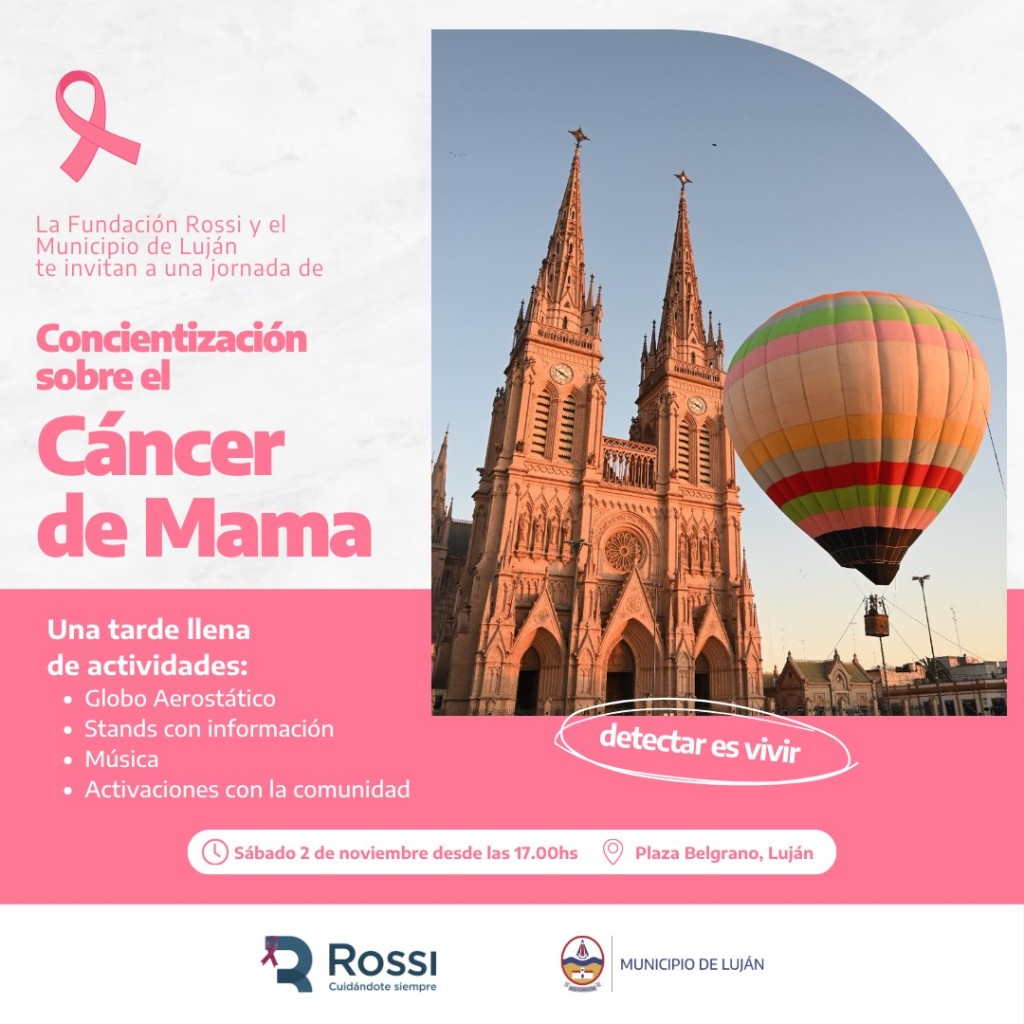 Reprogramación de la jornada de concientización sobre el cáncer de mama 