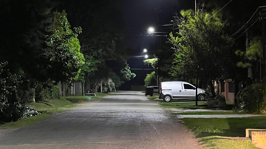 Se instalaron nuevas luminarias LED en el barrio San Francisco 