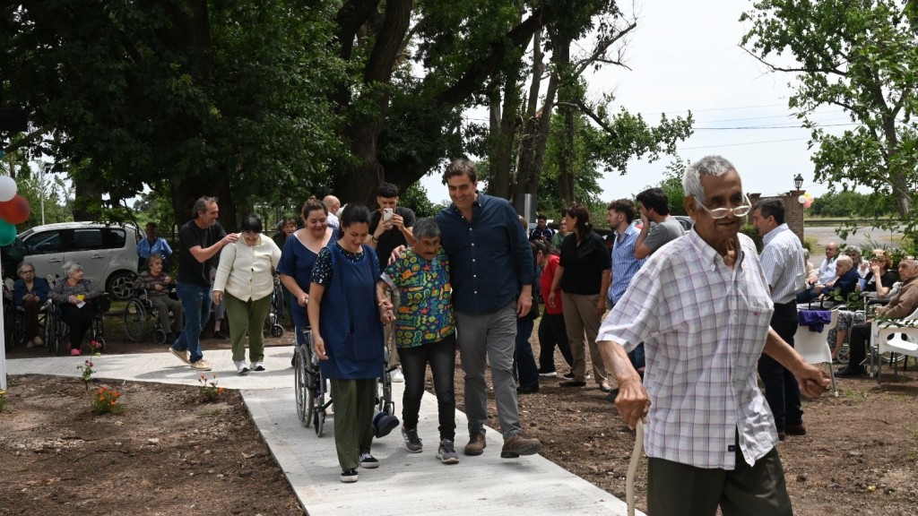 Nuevo circuito aeróbico en el Hogar Granja Padre Varela