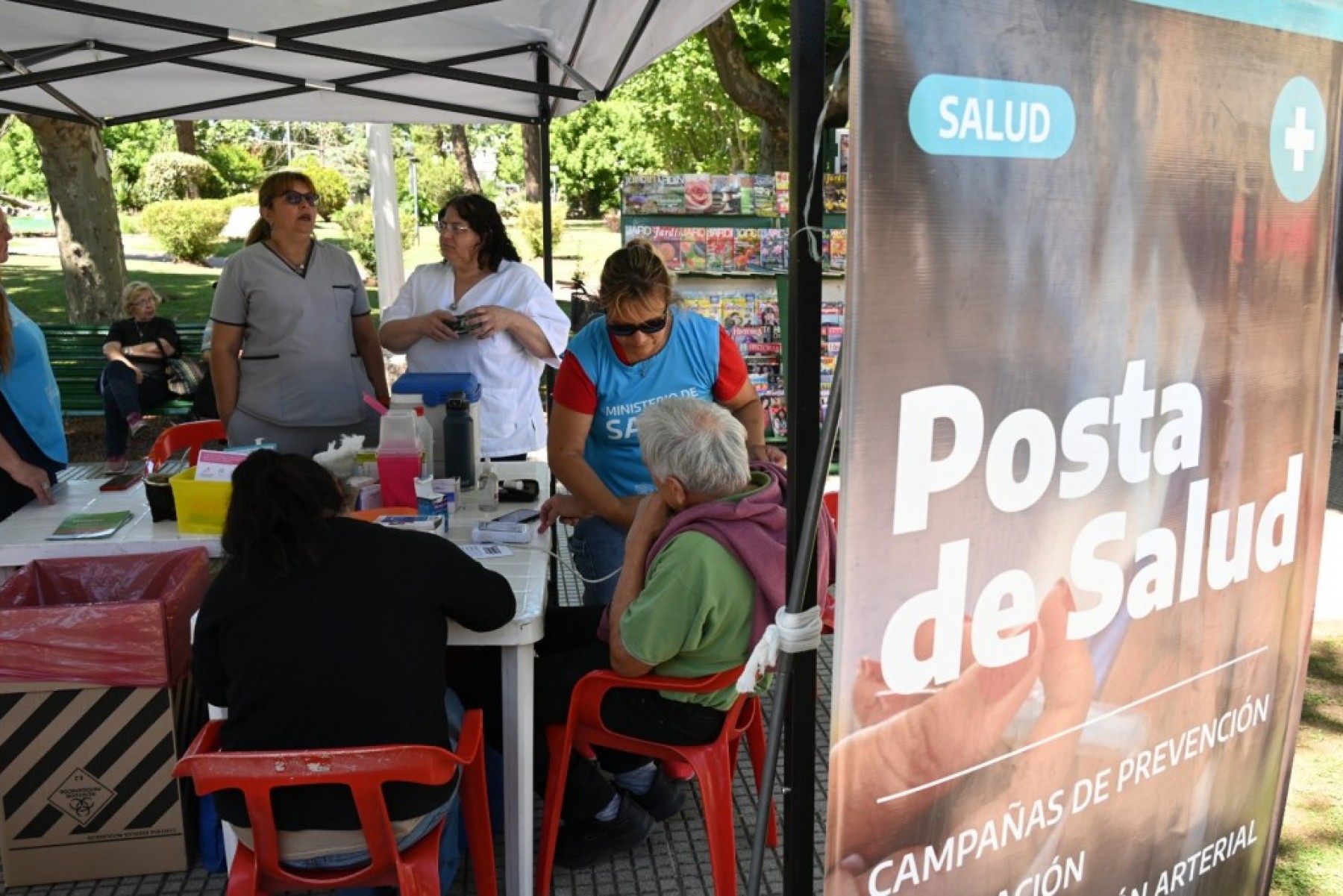 Cronograma de postas de salud del mes de diciembre