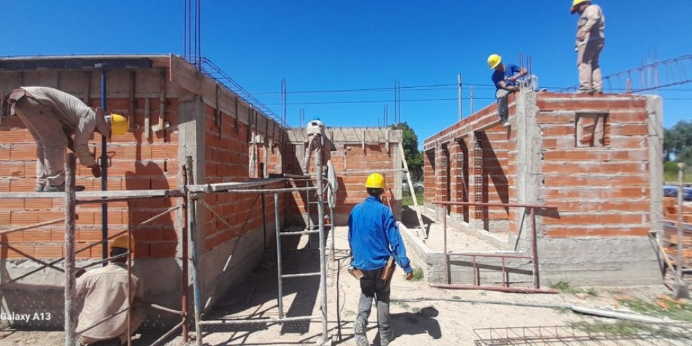 Avanza la construcción del nuevo CAPS en Pueblo Nuevo